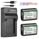 Kastar Battery Slim USB Charger for Sony NP-FW50 & Sony ZV-E10 Mirrorless Camera