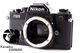【Tested】 Nikon New FM2 FM2N Black Body 35mm SLR Film Camera from JAPAN C-923