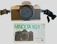 Minolta XG-1 35mm Film Camera Body Only w/Manual/Tamrac Strap Power Tested Works