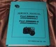 FUJI Factory Service Manual GW690 III and GSW 690 III in Binder