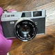 Canon Canonet QL19 45mm Rangefinder Film Camera w/45mm f1.9 Lens