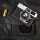For Canon Canonet QL17 GII QL19 GII Case Real Leather Half Camera Case Bag Cover