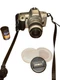 Minolta Maxxum QT si 35mm Camera W AF Zoom 35-80mm 1:4 (22)-5.6 49mm w Film