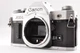 Canon AE-1 Silver 35mm SLR Film Camera Body [Excellent] Tested Works from Japan