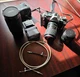 Canon AE-1 Program 35mm SLR Film Camera with 3 lenses, Flash, 2 cables and more!