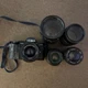 Minolta 7000 35mm Film Camera w/ 35-70 mm Zoom Lens And 4 Other Lenses