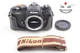 [Almost Unused ] Nikon FM3A Black SLR 35mm Body Camera JAPAN