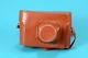 Vintage Leather Case Bag For USSR  Soviet FED 5 5V 5C film 35mm Leica Camera