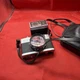 Miranda Sensoret 35mm Film Camera w/ Auto Miranda EF-1 Flash + Case Not Tested