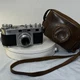 Vintage Clarus model MS-35 camera w/Wollensak 2-inch f/2.8 lens & Leather Case
