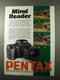 1992 Pentax PZ-20 Camera Ad - Mind Reader