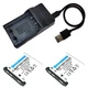 Battery / USB Charger For Li-42B Olympus FE-350 FE-360 FE-3000 FE-3010 FE-4000