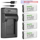 Kastar Battery Slim Charger for Pentax CR-V3 K100D Digital SLR K110D Digital SLR