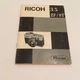 VINTAGE INSTRUCTIONS MANUAL FOR THE RICOH 35 ZF/ST CAMERA IN FIVE LANGUAGES