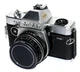 Ricoh 126C Flex TLS SLR Film Camera w/ 55mm F2.8 lens - Untested