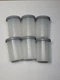 Kodak 35mm Film Canisters GRAY&WHITE  6 Total- Clean - EXC CONDITION!