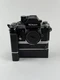 Nikon F2AS Photomic SLR Film Camera Body Silver w/ MD-2 Motor & MB-1 Battery