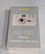 35MM Camera with Built-in Flash - heyday White
