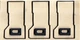 Precut Light Seal Kit 3 Sets for RICOH GR1 GR1s GR1v GR10 GR21 R1 R1s