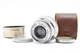 Rare Minolta Super Rokkor 45mm f/2.8 LTM Lens w/ Hood, Cap, Filter, Case 2607014