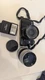  MINOLTA X-700 MPS SLR Film Camera MF Black Body Nice Lens Flash Case Strap