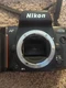 Nikon N8008S body - 35mm film SLR Camera - includes strap. No lens cap! Working!