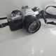 Canon AV-1 35mm Film SLR Camera W 50mm F/1.8 Fl Lens 28-90 