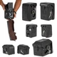 MR ZHOU Brown Leather Case f Rolleiflex 2.8F/E/D 3.5F/E/D with Rolleikin Kit
