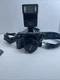 Minolta Maxxum 5000 AF 35mm Film Camera Body w Lens And Flash