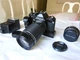 PENTAX MV 1 Film Camera w/ MV Winder & AF200S Flash - Made in Japan