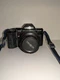 Minolta Maxxum 7000 Film Camera Black  with 35-70mm zoom lens UNTESTED