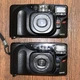 (2) Minolta Freedom Action Zoom II Camera Point Shoot 35mm 35-60 mm NOT WORKING