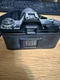 Minolta X-7A Black SLR Film Camera with Super Cosina 80-200mm Lens