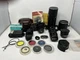 Vintage Ricoh TLS 401 35mm M42 Unique Film Camera, Three Lenses, Six Filters