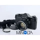 [Near MINT] Minolta SR-1 Black 35mm Film Camera Auto Rokkor 55/F1.8 From Japan