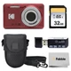 Digital Camera 16MP 5X Zoom 1080P Full HD KODAK PIXPRO FZ55 Red Point Shoot 28mm