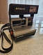 Polaroid Sun 600 LMS Instant Film Camera untested but clicks!