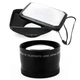 58mm Wide Hood,Tele Lens for Olympus M4/3 M.Zuiko Digital ED 75-300mm 1:4.8-6.7