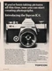 Topcon - IC-1 Camera - Original Magazine Ad - 1974
