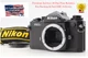 Late S/N 24xxxx [MINT] Nikon FM3A FM 3 A Black 35mm SLR Film Camera Body JAPAN