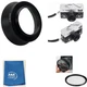 24mm Screw in Metal Lens Hood Shade + Filter For Rollei 35 35T 35TE Film Camera 
