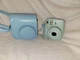 Fujifilm Instax Mini 9 Instant Film Camera - Mint Green - With Blue Case TESTED