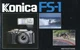Konica FS-1 Camera Instruction Manual English