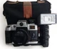 Olympia DL2000 35mm Film Camera w Flash Grip & Case Untested As-Is