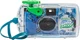 Fujifilm - QuickSnap Disposable Waterproof Film Camera 27 Exp - Blue-Not Expired
