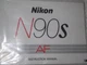 ORIGINAL INSTRUCTION MANUAL FOR NIKON N90S 35MM FILM AF CAMERAS