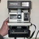 Vintage Polaroid Sun 600 LMS Instant Film Camera W/ Strap UNTESTED Vintage