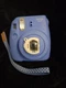 Fujifilm Instax Mini 9 Instant Film Camera Cobalt Blue w/ Strap (Tested, Works)