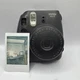 Fujifilm Instax Mini 8 Instant Film Camera Black Tested **Working