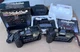 3 Nishika N8000 35mm Film 3-D Camera Lot 3D 30mm Quadra Lens System Japan